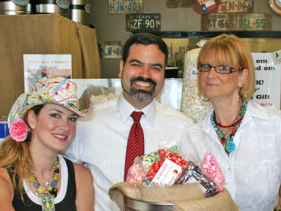 Tara Staglik, Garth Dennis and Katherine Graves